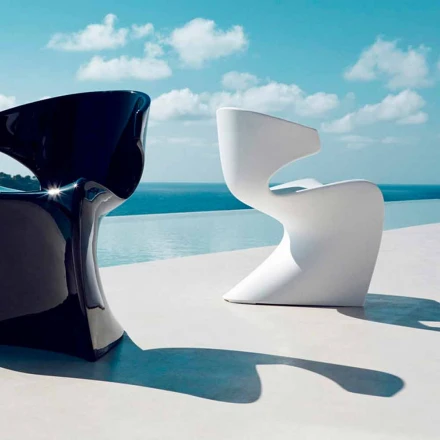 Vondom Wing silla de jardín de diseño moderno viadurini