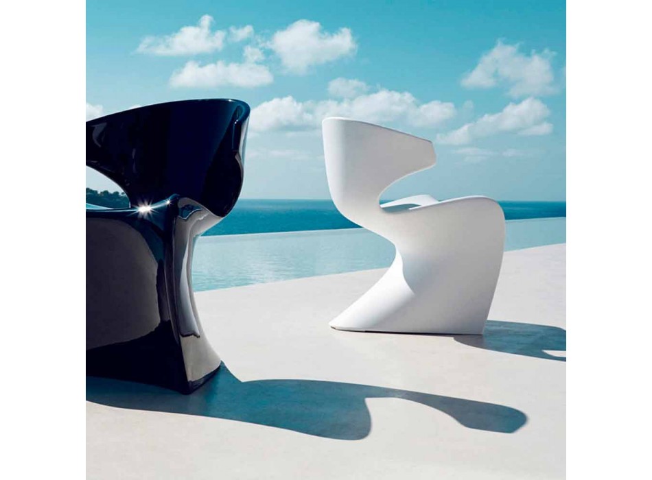 Vondom Wing silla de jardín de diseño moderno viadurini