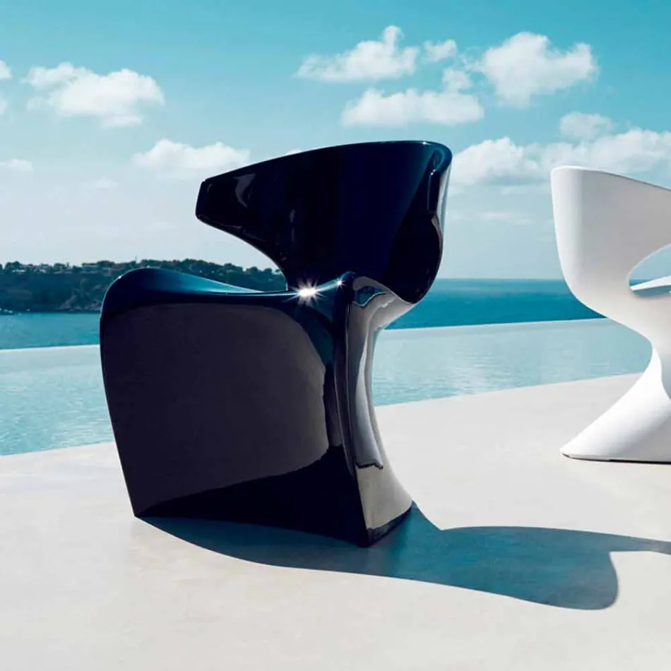 Vondom Wing silla de jardín de diseño moderno viadurini